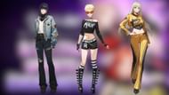 i-dle Concert Pass costumes for MINNIE, SOYEON, and YUQI (Image via Netmarble)
